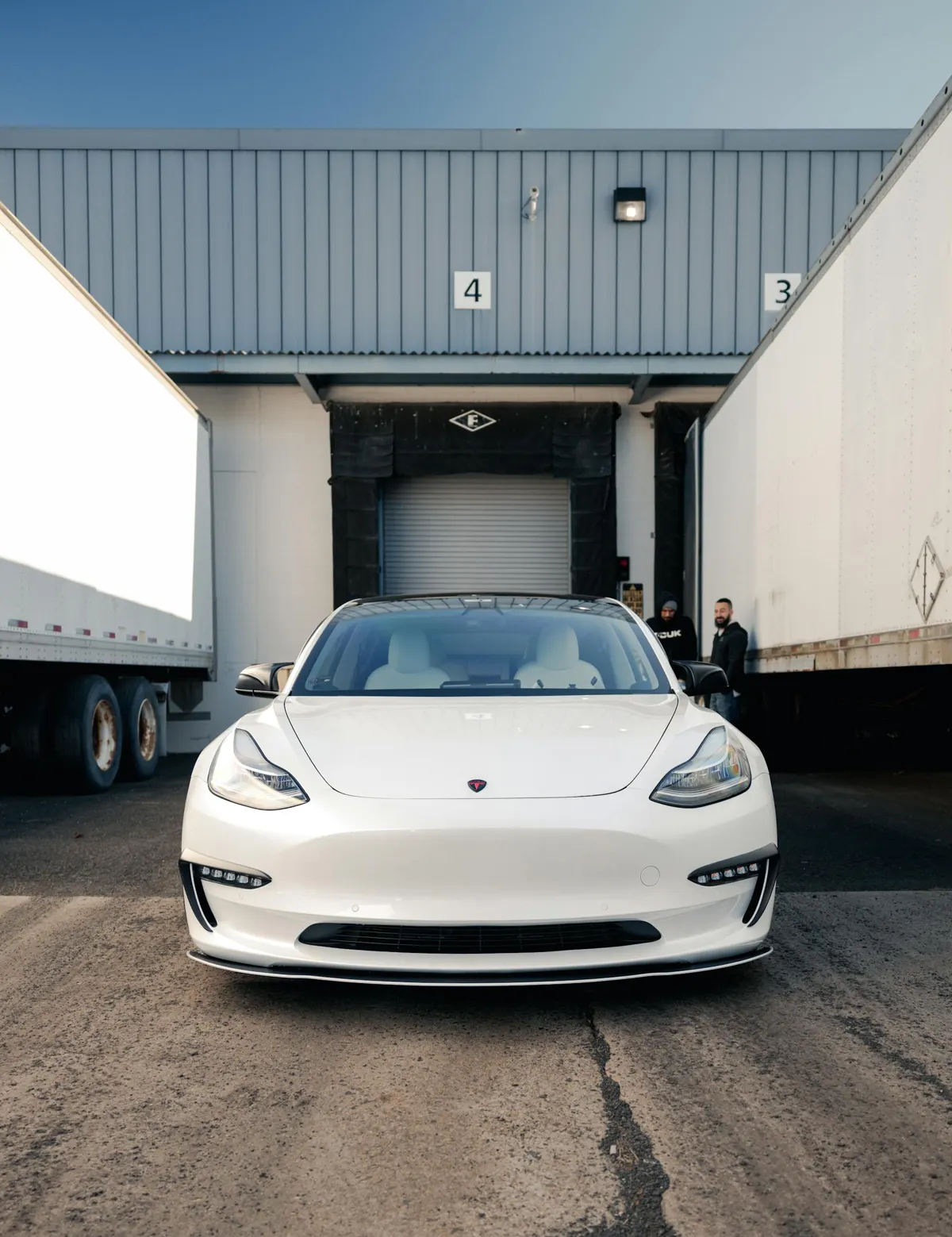 Cincinnati Car Tinting ceramic window tinting for a Tesla electric vehicle in Cincinnati, Ohio